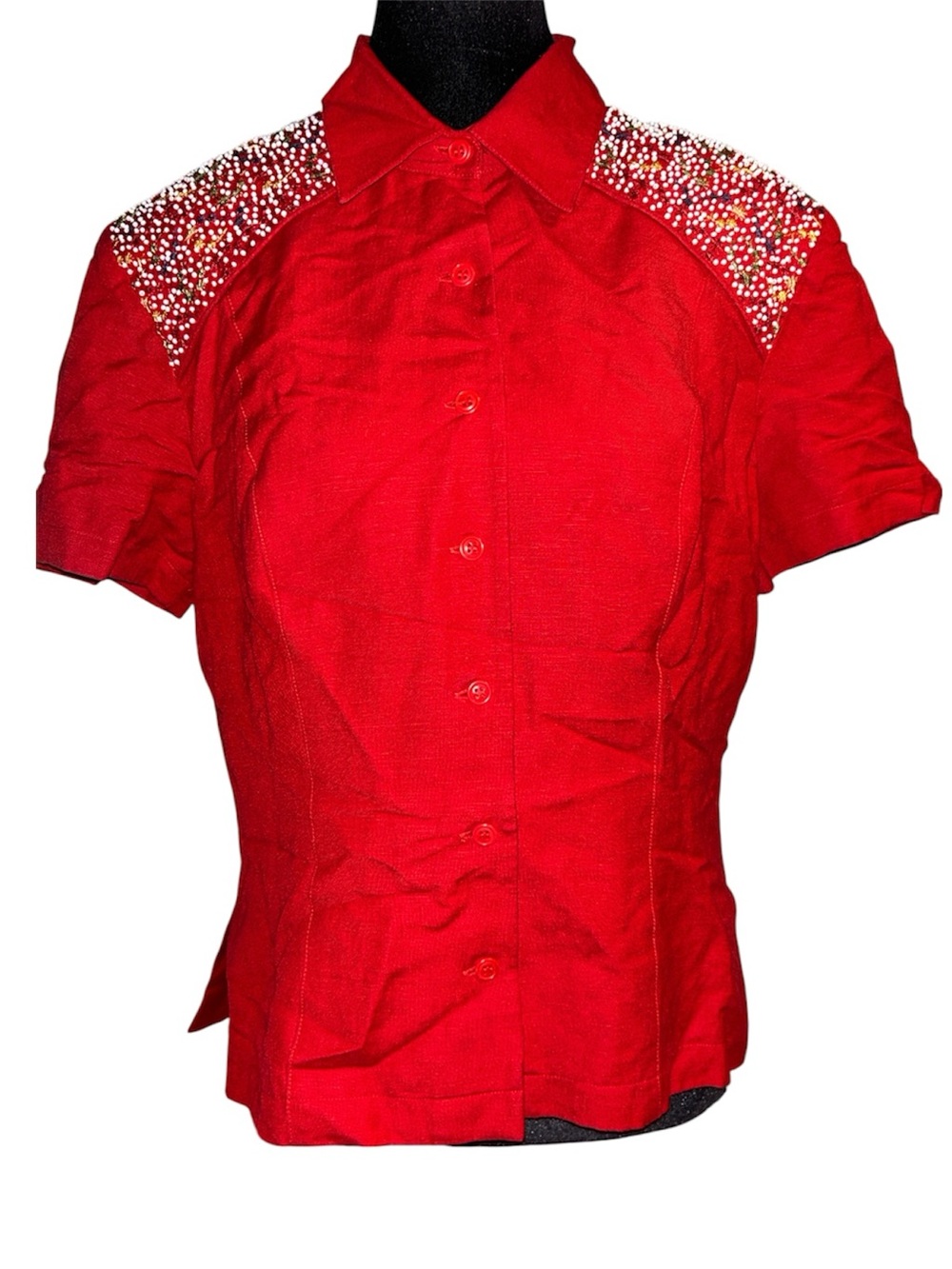 Donna Morgan sprinkles jacket top